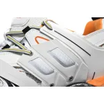 Coco Shoes Balenciaga Track White Orange(Without LED)542436 W1GB1 9059 - Cocoshoesvip.net
