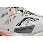 Coco Shoes Balenciaga Track White Orange(Without LED)542436 W1GB1 9059 - Cocoshoesvip.net