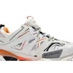 Coco Shoes Balenciaga Track White Orange(Without LED)542436 W1GB1 9059 - Cocoshoesvip.net
