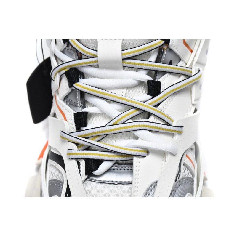 Coco Shoes Balenciaga Track White Orange(Without LED)542436 W1GB1 9059 - Cocoshoesvip.net