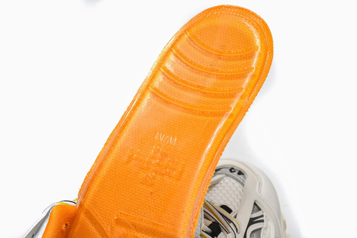 Coco Shoes Balenciaga Track White Orange(Without LED)542436 W1GB1 9059 - Cocoshoesvip.net