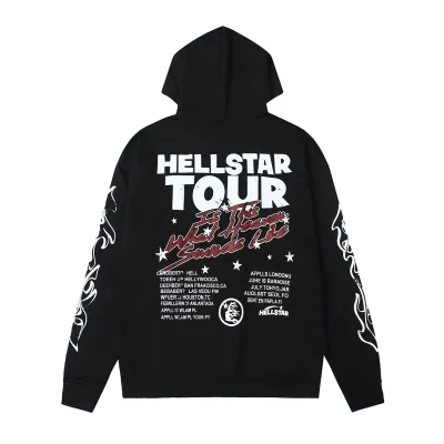 Hellstar Studios Records Tour Hoodie Black 02
