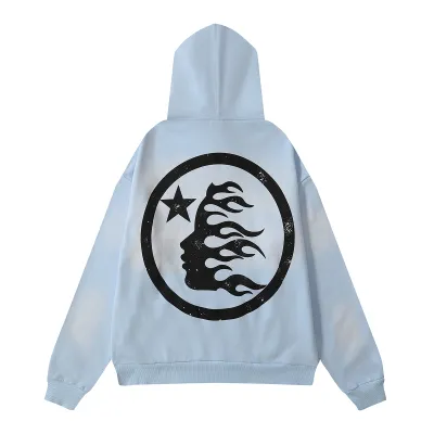 Hellstar Hoodie Light Blue 02