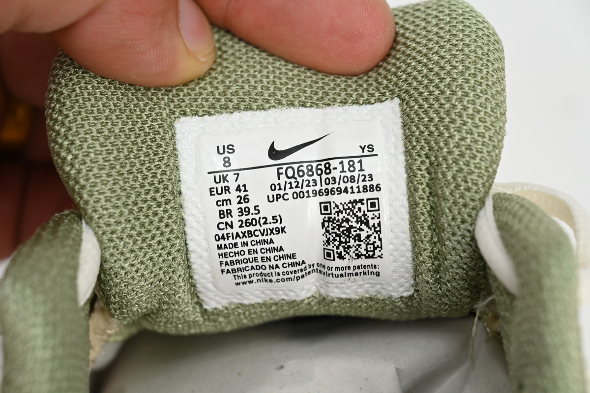 Coco Shoes Nike Zoom Vomero 5 Sail Laser Orange Medium Olive FQ6868-181 - Cocoshoesvip.net