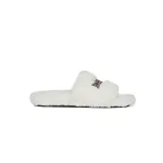 Coco Shoes Balenciaga Furry Slide White 654261W2DO19906 - Cocoshoesvip.net