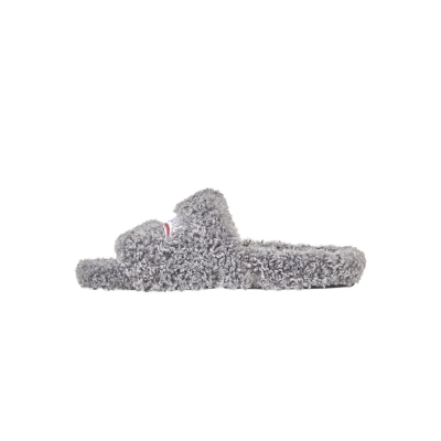 Coco Shoes Balenciaga Furry Slide Grey 654261W2D011596 01