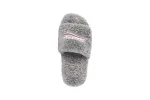 Coco Shoes Balenciaga Furry Slide Grey 654261W2D011596 - Cocoshoesvip.net