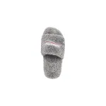 Coco Shoes Balenciaga Furry Slide Grey 654261W2D011596 - Cocoshoesvip.net