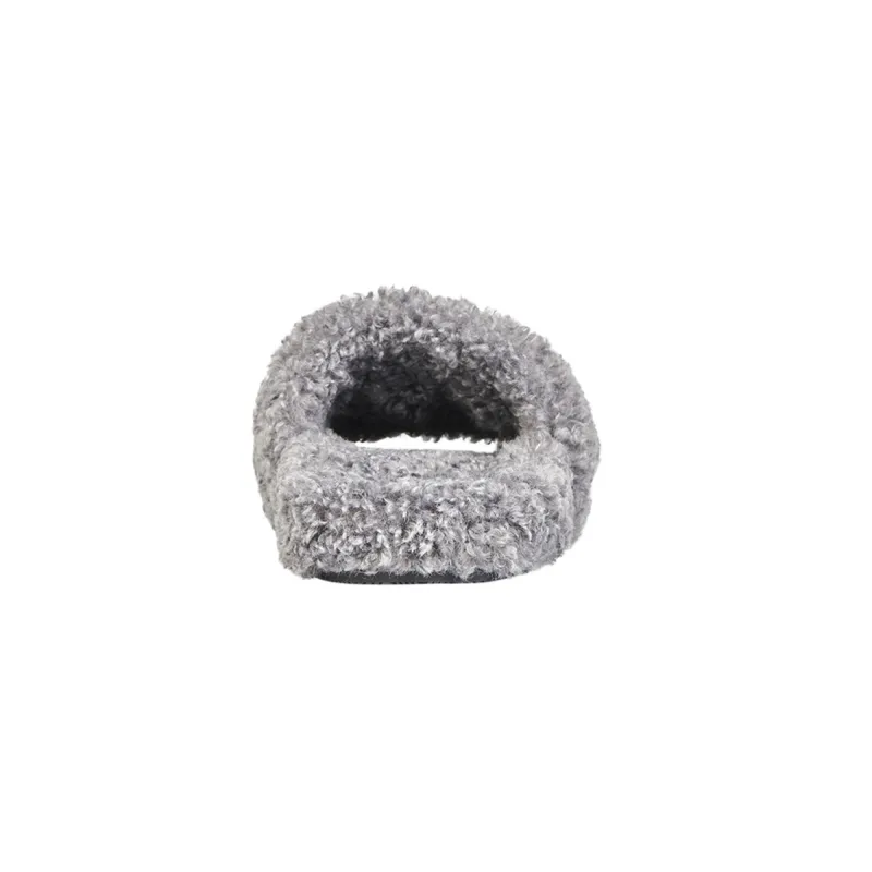 Coco Shoes Balenciaga Furry Slide Grey 654261W2D011596 - Cocoshoesvip.net