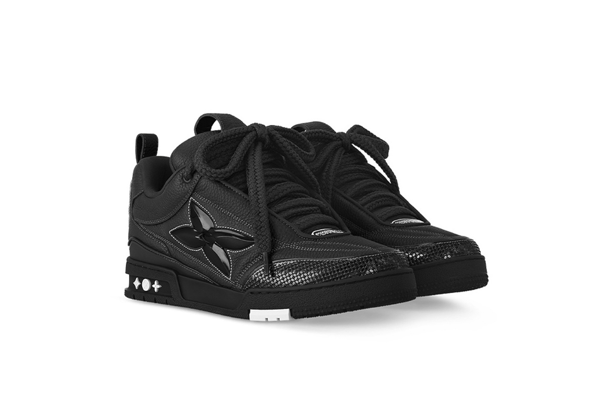 Coco Shoes Louis Vuitton LV Skate Sneaker Black 1ABZ5D - Cocoshoesvip.net