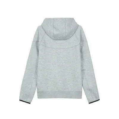 Nike Sportswear Tech Fleece Full-Zip Hoodie & Joggers Set Dark Heather Grey and Black 02