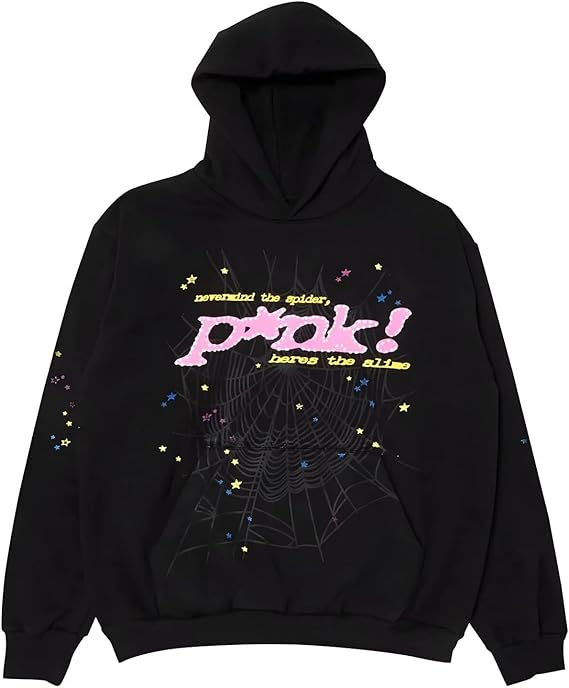 Coco Shoes Sp5der Young Thug Punk Hoodie Black - Cocoshoesvip.net
