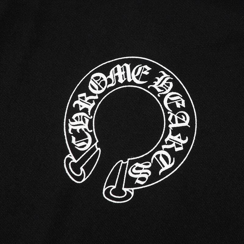 Coco Shoes Chrome Hearts X Matty Boy Horseshoe Pullover Hoodie Black & White - Cocoshoesvip.net