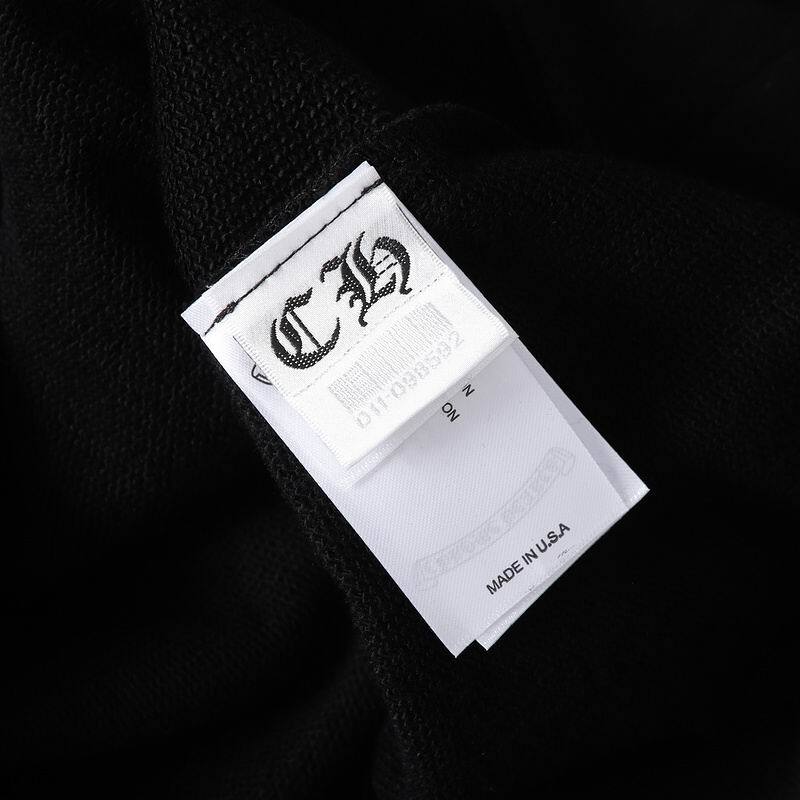 Coco Shoes Chrome Hearts X Matty Boy Horseshoe Pullover Hoodie Black & White - Cocoshoesvip.net