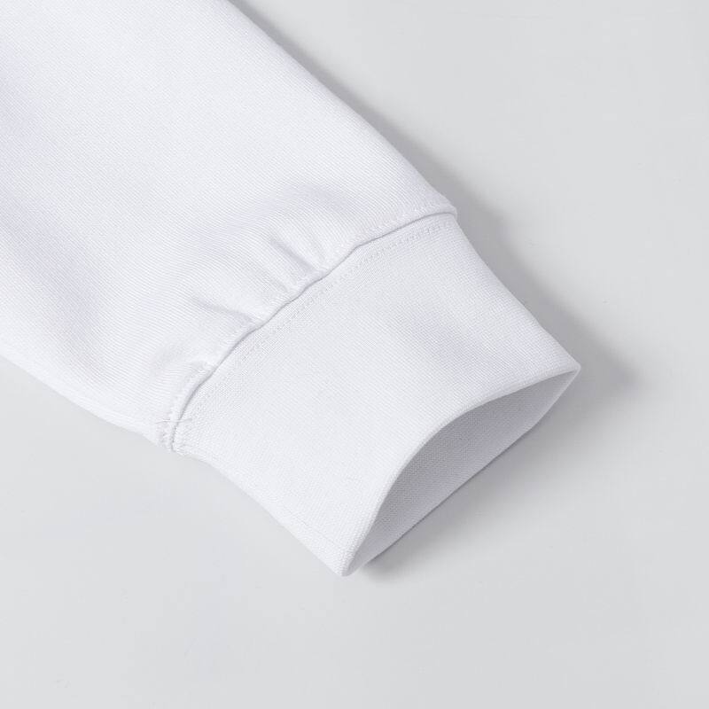 Coco Shoes Chrome Hearts Cross Sanskrit Colorful Letters Embroidery Print Hoodie Black & White - Cocoshoesvip.net