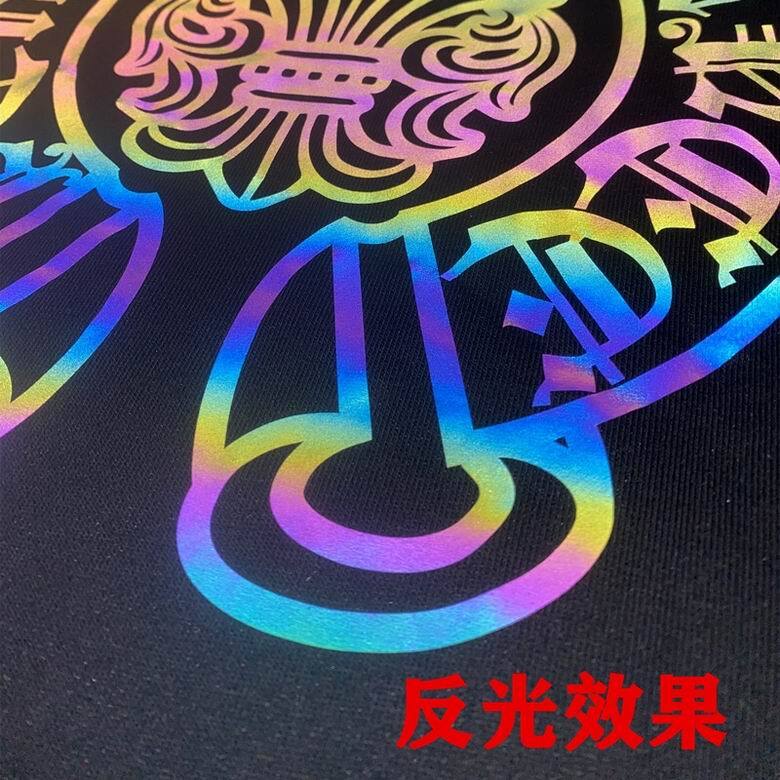 Coco Shoes Chrome Hearts Gradient Dagger Horseshoe Crew Neck Sweatshirt Black & White - Cocoshoesvip.net