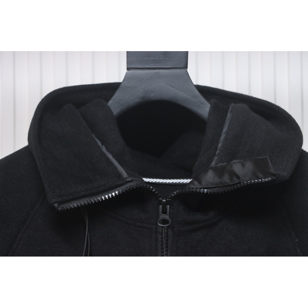 Coco Shoes Canada Goose Chilliwack Fleece Bomber Jacket Black - Cocoshoesvip.net