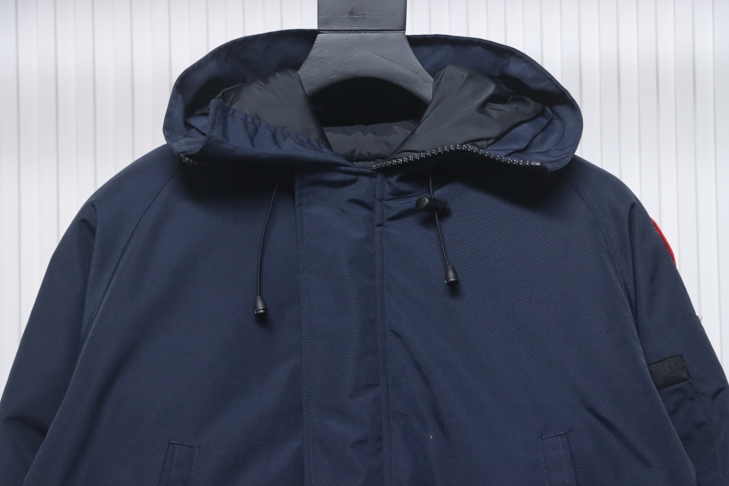 Coco Shoes Canada Goose Chilliwack Hooded Bomber Jacket Dark Blue - Cocoshoesvip.net