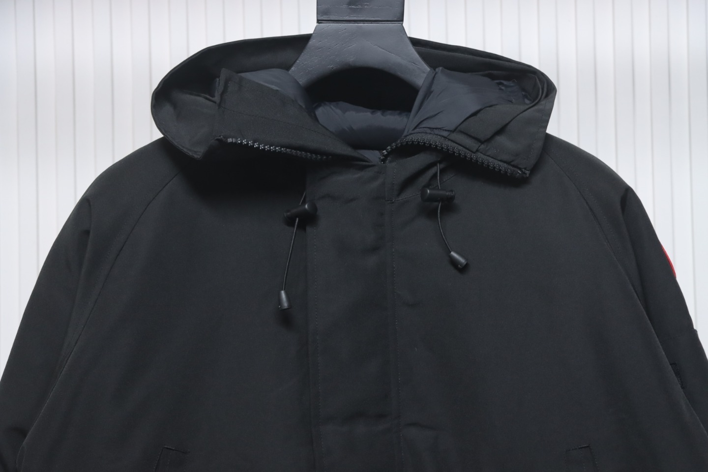 Coco Shoes Canada Goose Chilliwack Hooded Bomber Jacket Dark Black - Cocoshoesvip.net