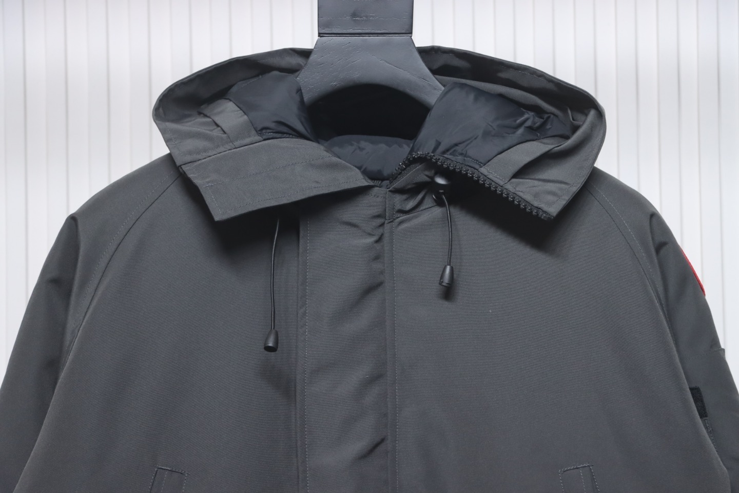 Coco Shoes Canada Goose Chilliwack Hooded Bomber Jacket Grey - Cocoshoesvip.net