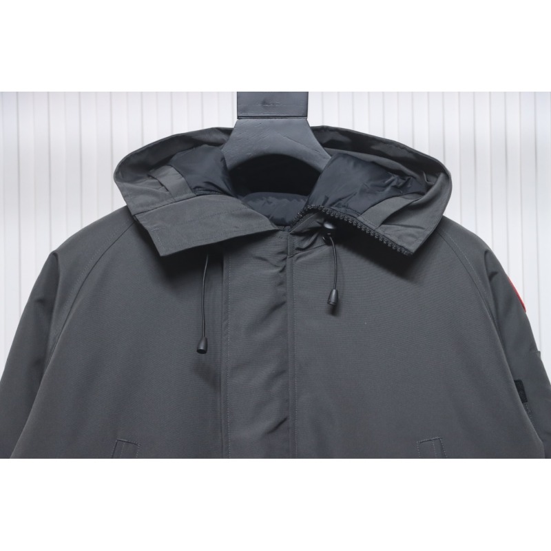 Coco Shoes Canada Goose Chilliwack Hooded Bomber Jacket Grey - Cocoshoesvip.net