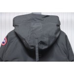 Coco Shoes Canada Goose Chilliwack Hooded Bomber Jacket Grey - Cocoshoesvip.net