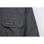 Coco Shoes Canada Goose Chilliwack Hooded Bomber Jacket Grey - Cocoshoesvip.net
