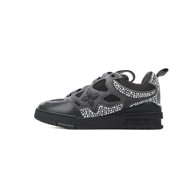 Louis Vuitton LV Skate Sneaker Black Grey 1ACEI8 01
