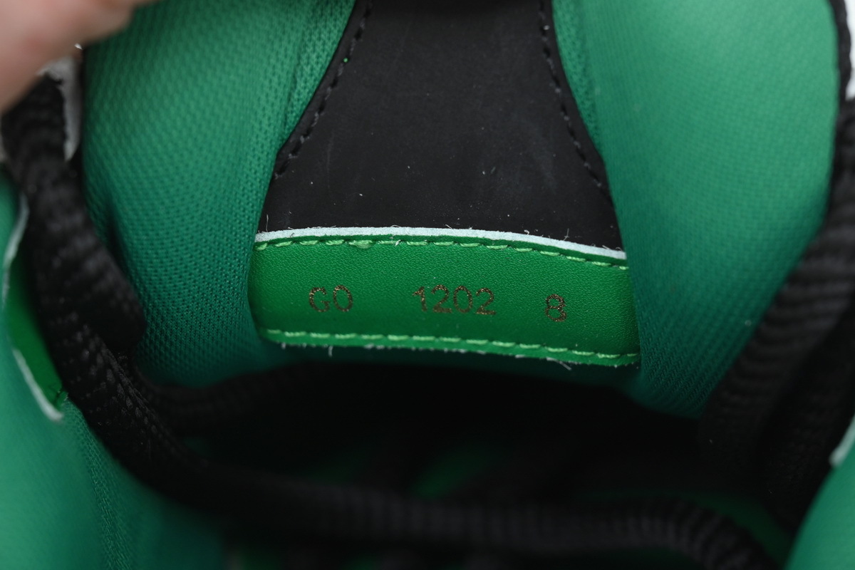 Coco Shoes Louis Vuitton LV Skate Sneaker Black Green 1ADE0X - Cocoshoesvip.net