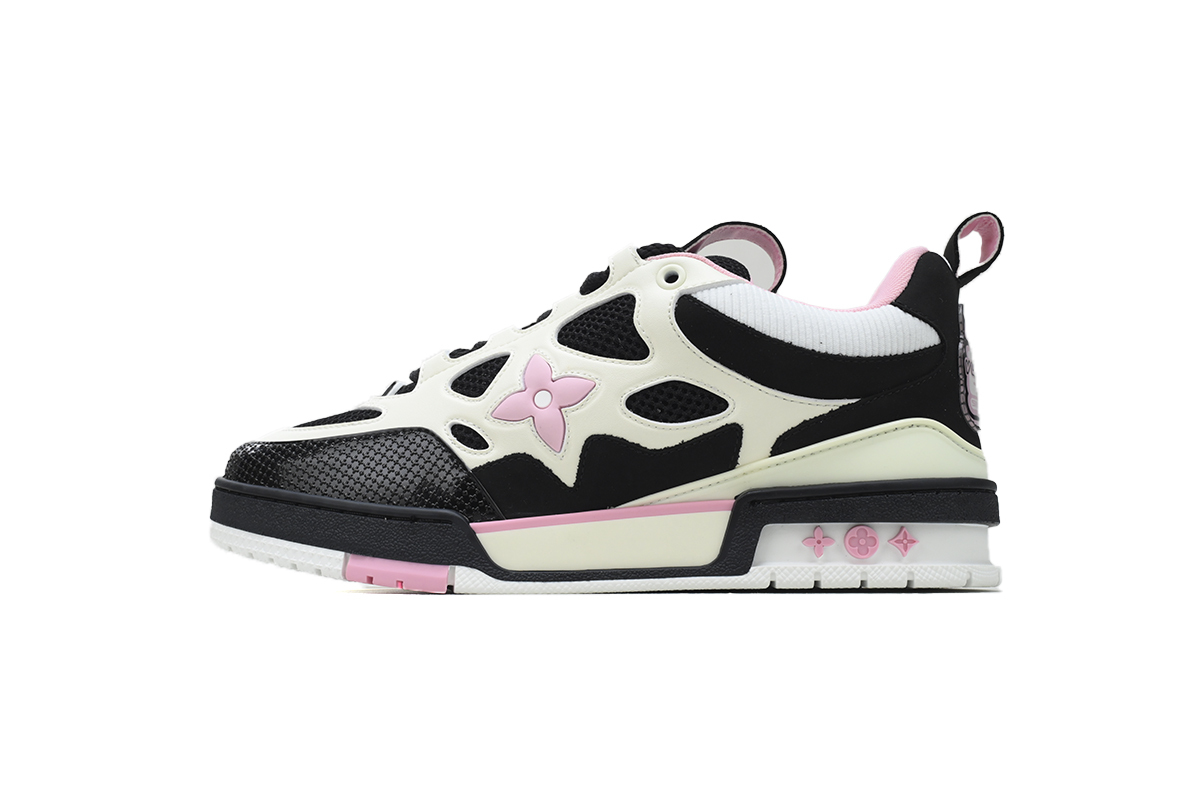 Coco Shoes Louis Vuitton LV Skate Sneaker Black Pink 1ADE1H - Cocoshoesvip.net