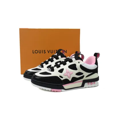 Louis Vuitton LV Skate Sneaker Black Pink 1ADE1H 02