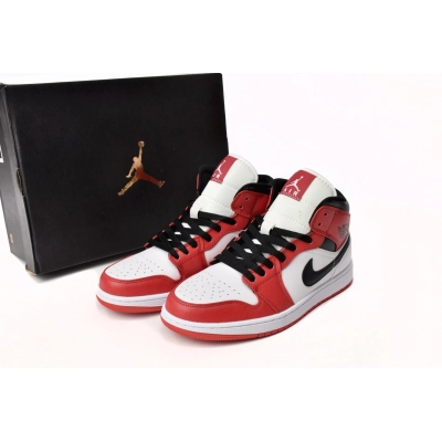 Coco Shoes Air Jordan 1 Mid Gym Red 554725-173 02
