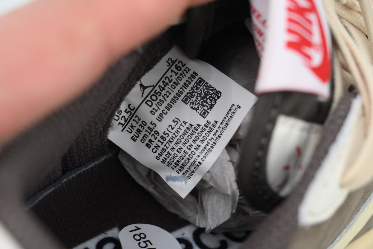 Coco Jordan 1 Kids Shoes Mid Retro Low OG SP Travis Scott Mocha (PS) DO5442-162 - Cocoshoesvip.net