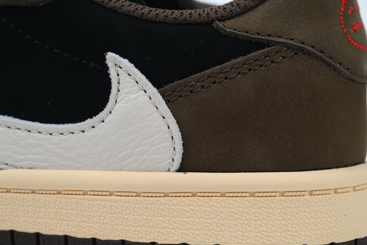 Coco Jordan 1 Kids Shoes Mid Retro Low OG SP ravis Scott Mocha CQ4277-001 - Cocoshoesvip.net