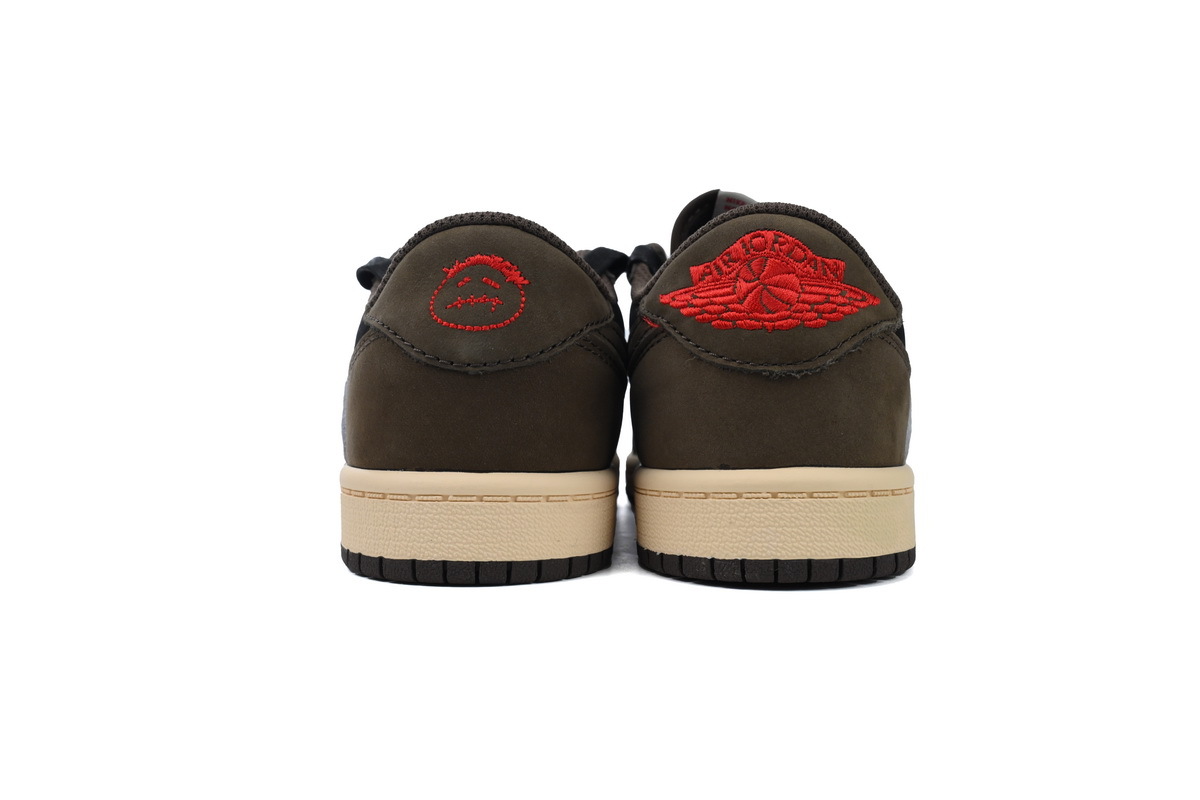 Coco Jordan 1 Kids Shoes Mid Retro Low OG SP ravis Scott Mocha CQ4277-001 - Cocoshoesvip.net