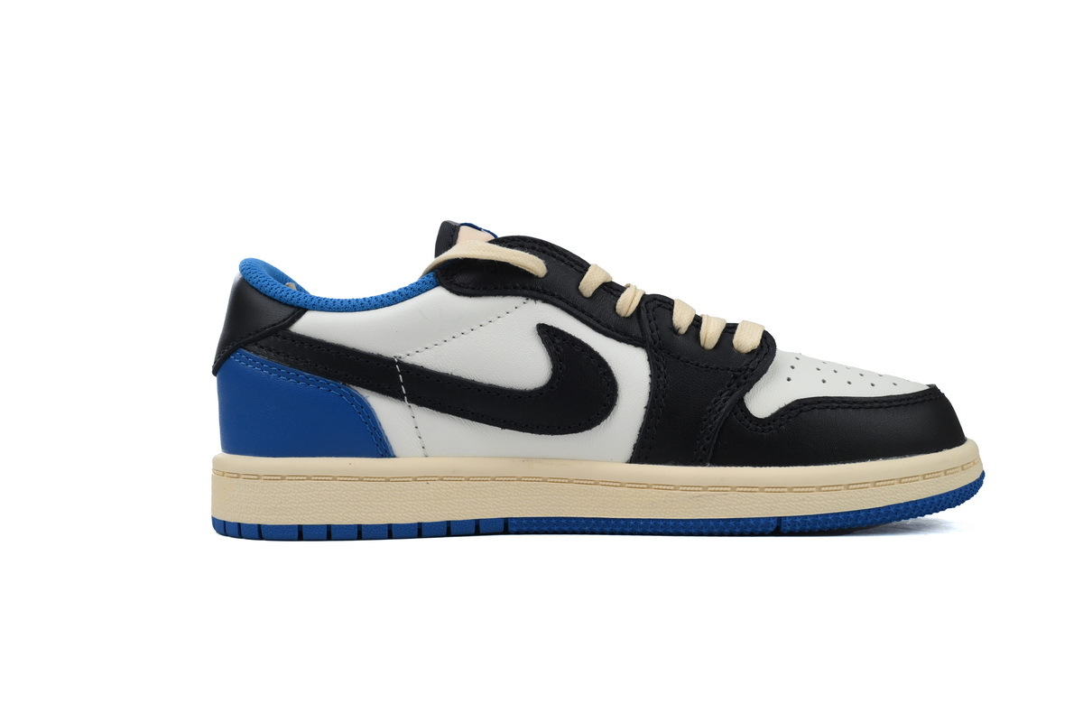 Coco Jordan 1 Kids Shoes Mid Retro Low OG SP Fragment x Travis Scott DM7866-140 - Cocoshoesvip.net