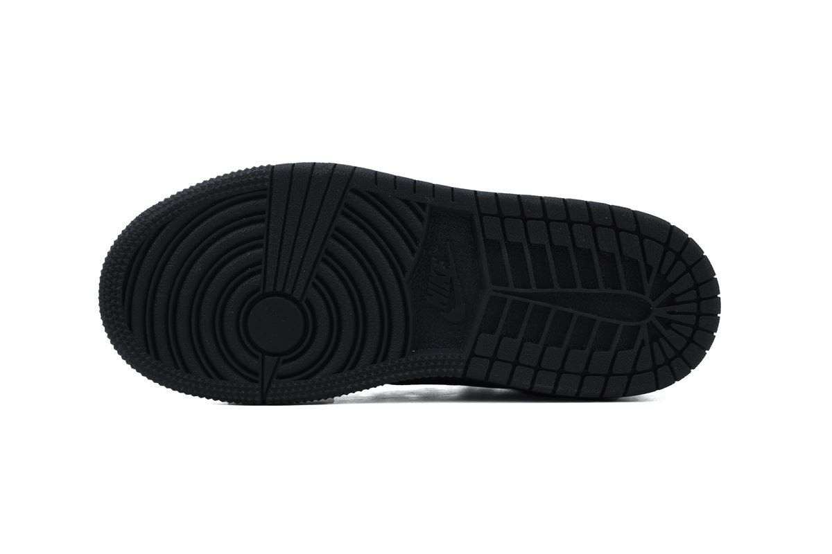 Coco Jordan 1 Kids Shoes Mid Retro Low OG SP Travis Scott Black Phantom (PS) DO5442-001 - Cocoshoesvip.net