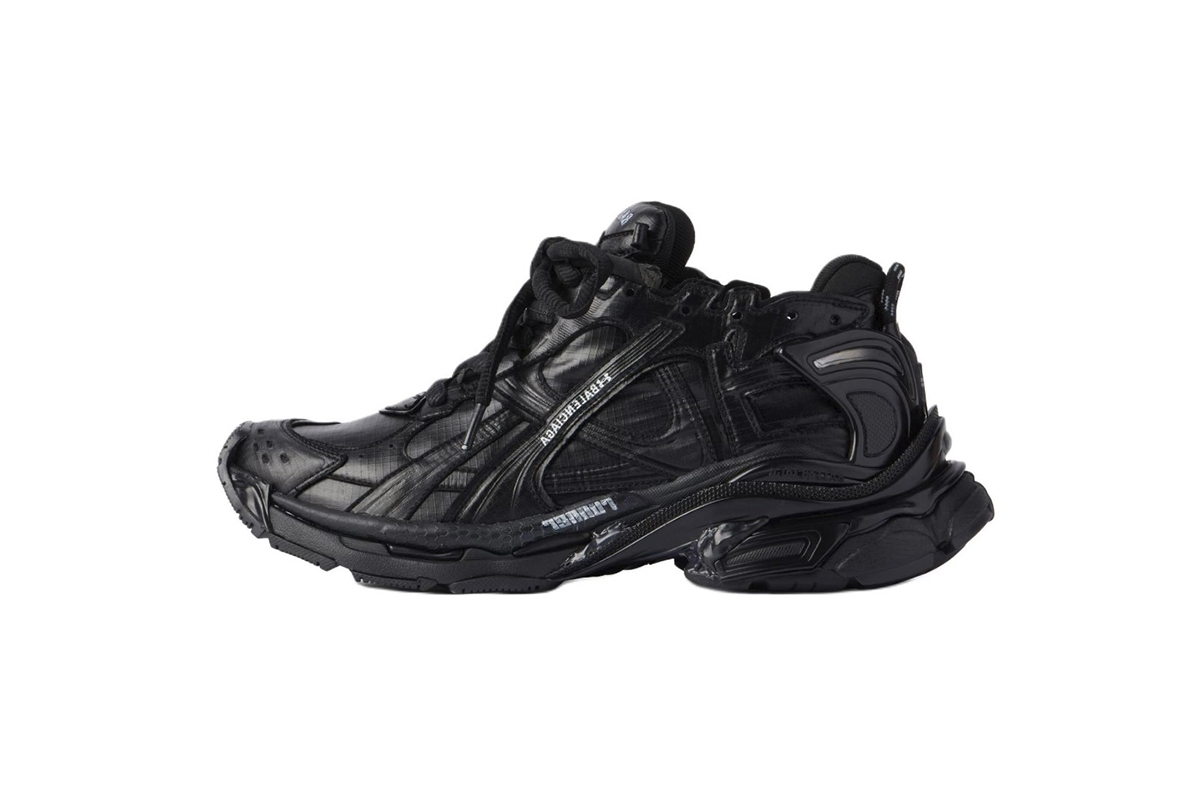 Coco Shoes Balenciaga Runner Under Armour® Runner Ripstop Sneaker in Black（Men’s）813793WRUCU1000 - Cocoshoesvip.net