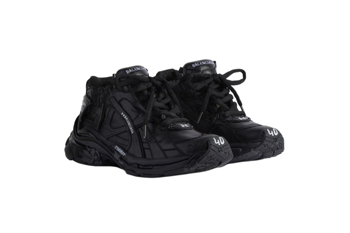 Coco Shoes Balenciaga Runner Under Armour® Runner Ripstop Sneaker in Black（Men’s）813793WRUCU1000 - Cocoshoesvip.net