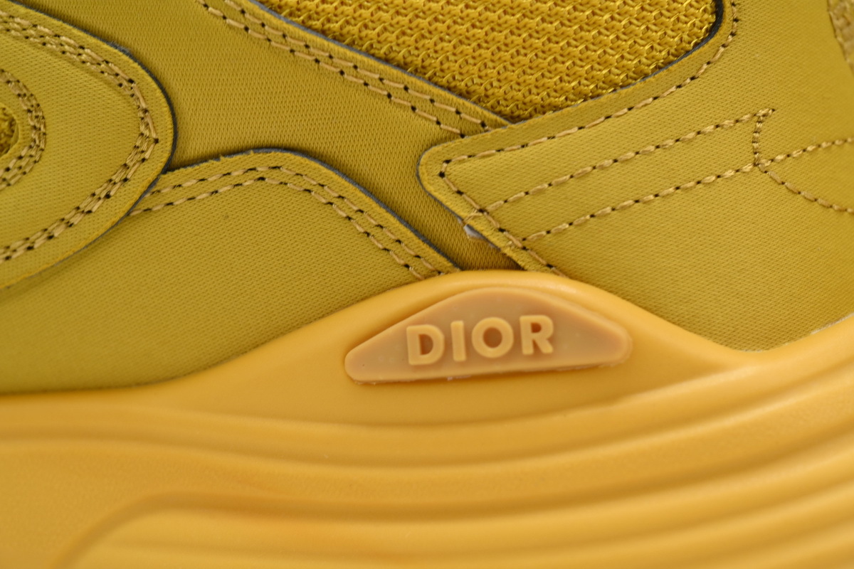 Coco Shoes Dior B30 x Stone Island Sneaker Yellow 3SN279ZAN_H225 - Cocoshoesvip.net