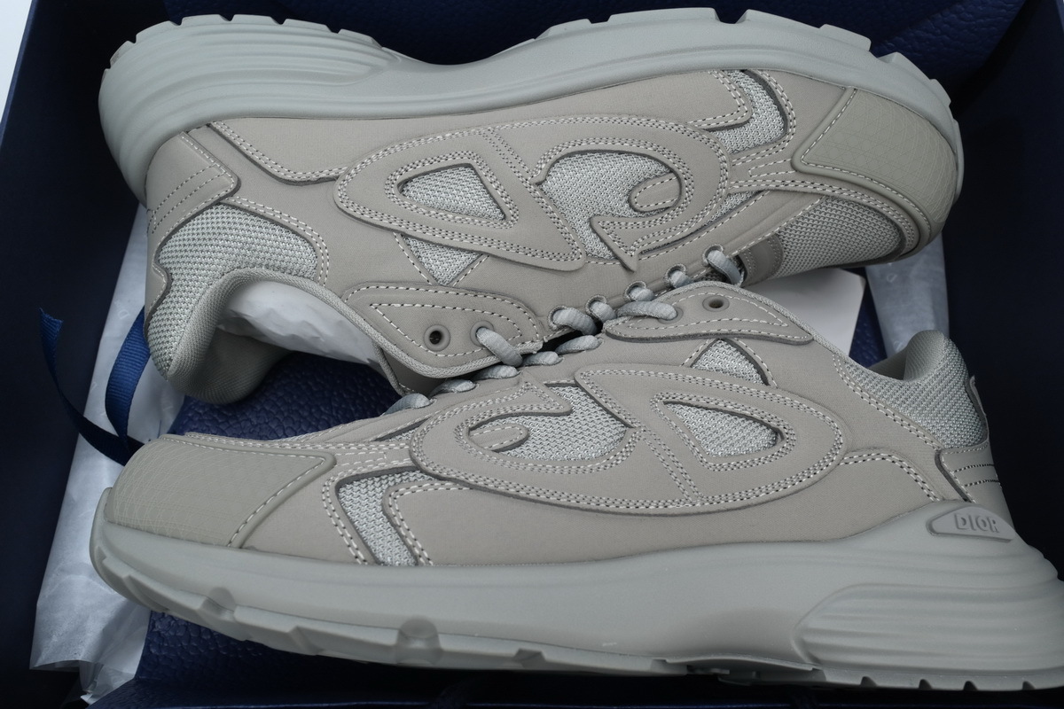 Coco Shoes Dior B30 x Stone Island Sneaker Light Grey - Cocoshoesvip.net