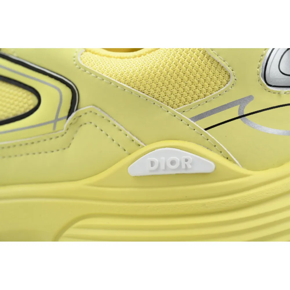 Coco Shoes Dior B30 x Stone Island Sneaker Yellow 3SN27ZIR-16536 - Cocoshoesvip.net