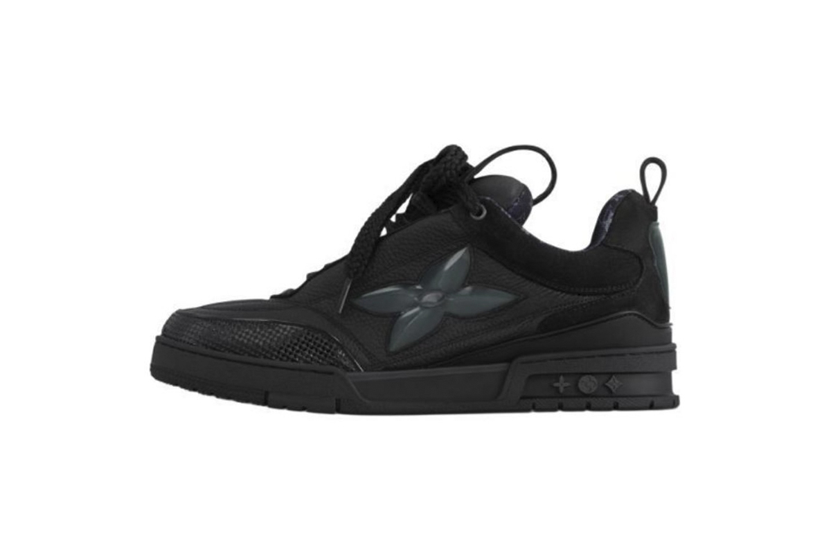 Coco Shoes Louis Vuitton LV Skate Sneaker Triple Black 1ADG87 - Cocoshoesvip.net