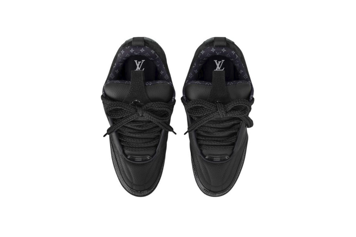 Coco Shoes Louis Vuitton LV Skate Sneaker Triple Black 1ADG87 - Cocoshoesvip.net