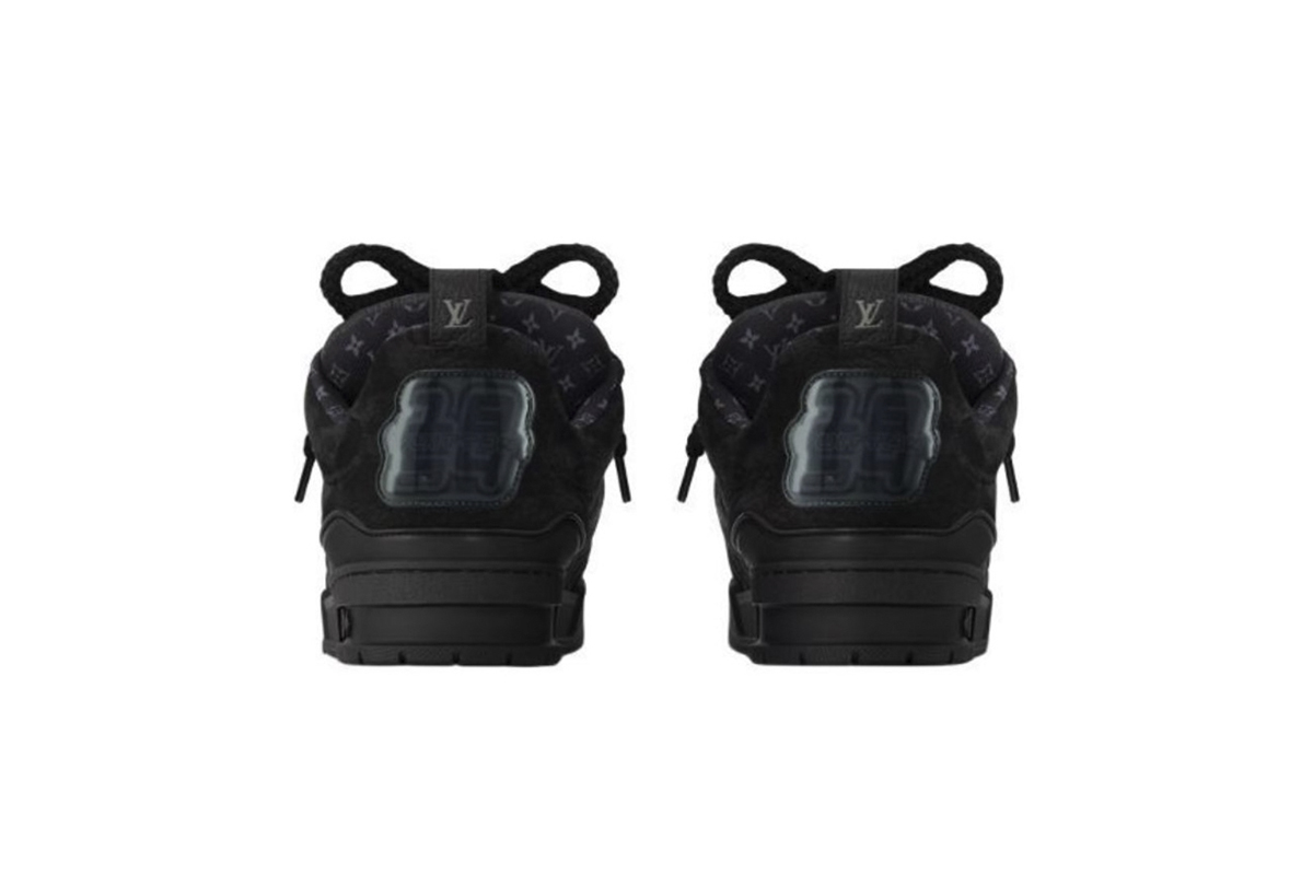Coco Shoes Louis Vuitton LV Skate Sneaker Triple Black 1ADG87 - Cocoshoesvip.net