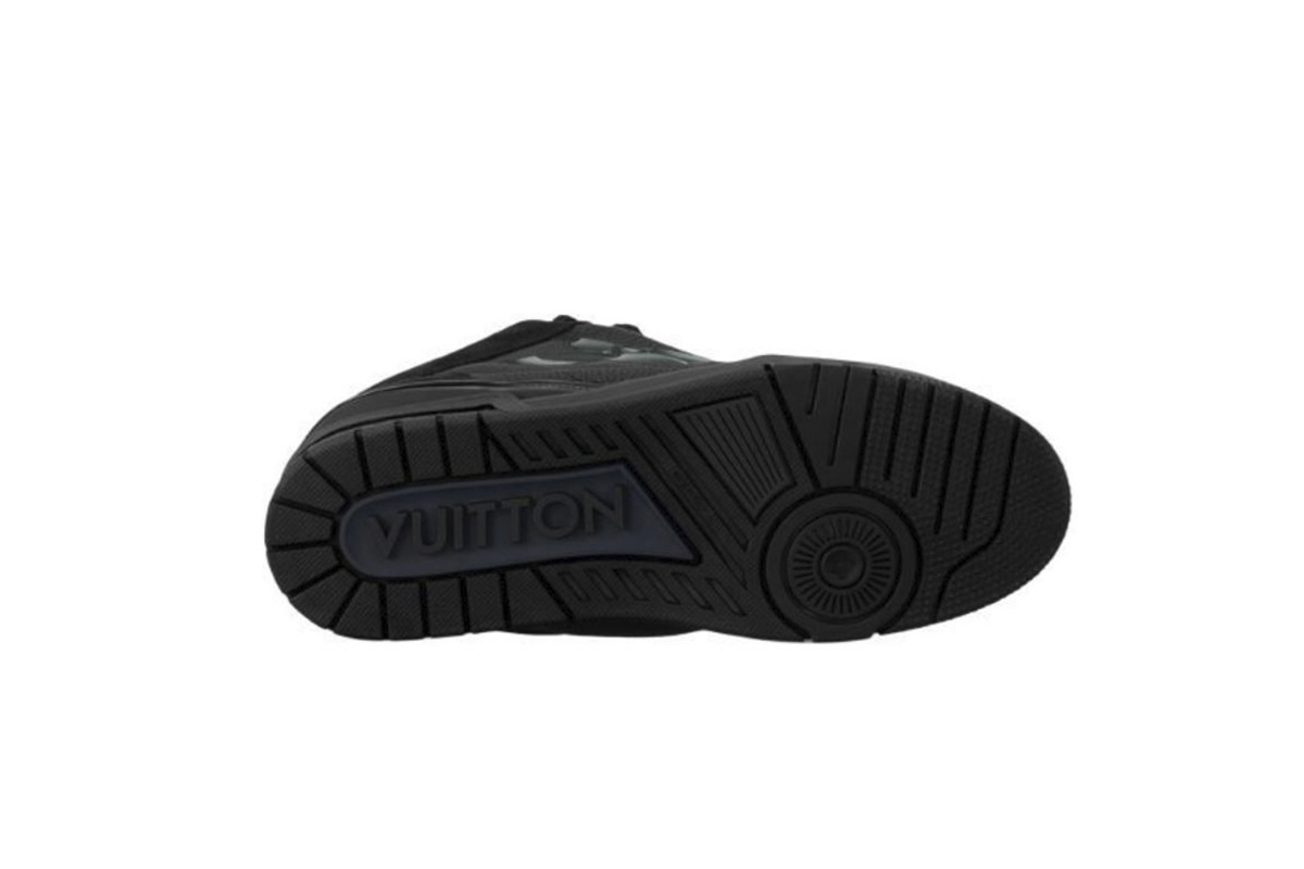 Coco Shoes Louis Vuitton LV Skate Sneaker Triple Black 1ADG87 - Cocoshoesvip.net