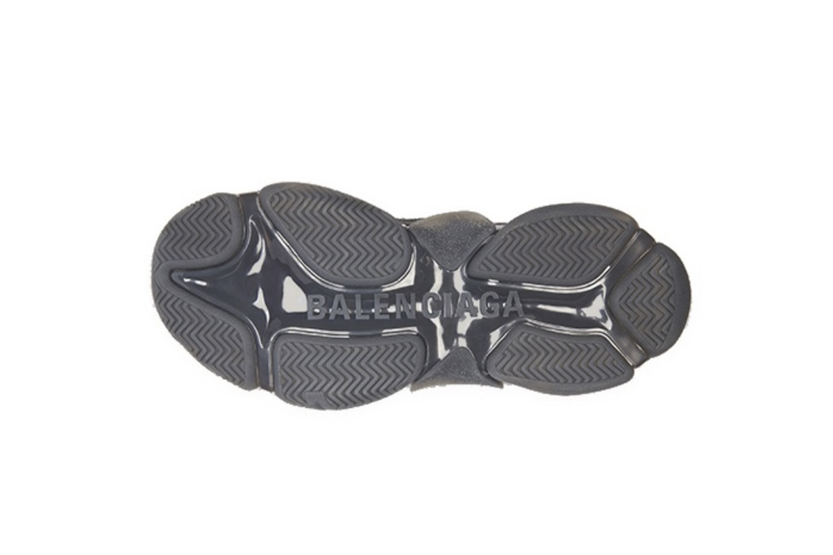 Balenciaga Triple S Clear Sole Dark Grey 541624W2GA11801