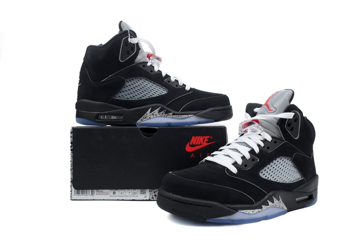 Coco Shoes Air Jordan 5 Retro OG Black Metallic Reimagined HF3975-001