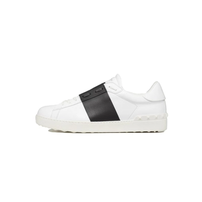 Coco Shoes Valentino Garavani Rockstud Untitled sneaker in calfskin leather with tonal studs UY2S0830BLUA01 01