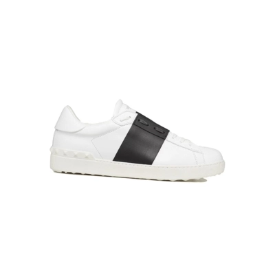 Coco Shoes Valentino Garavani Rockstud Untitled sneaker in calfskin leather with tonal studs UY2S0830BLUA01 02